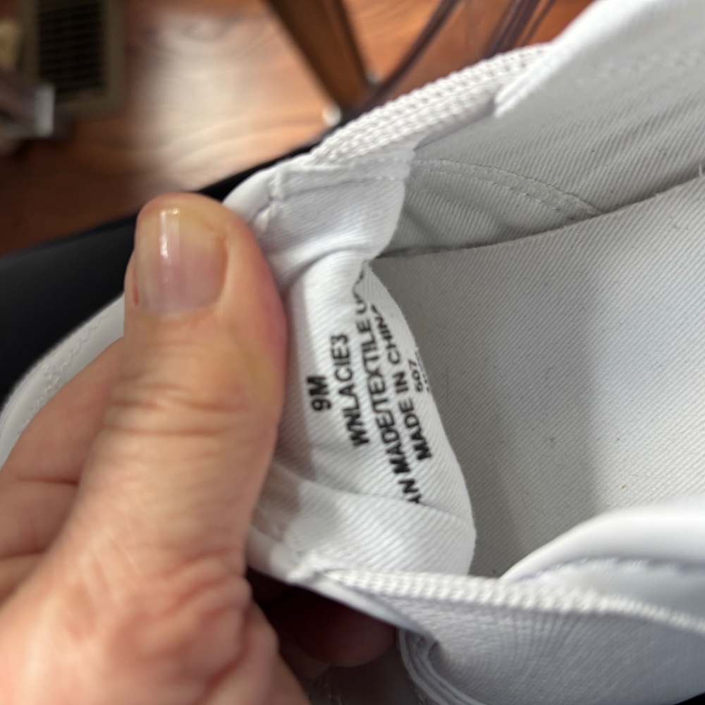 Nine West White Quilted Slip-On Sneakers - Picture 7 of 7